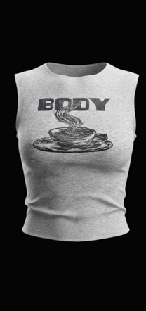 Body Tea Shirt - Grey